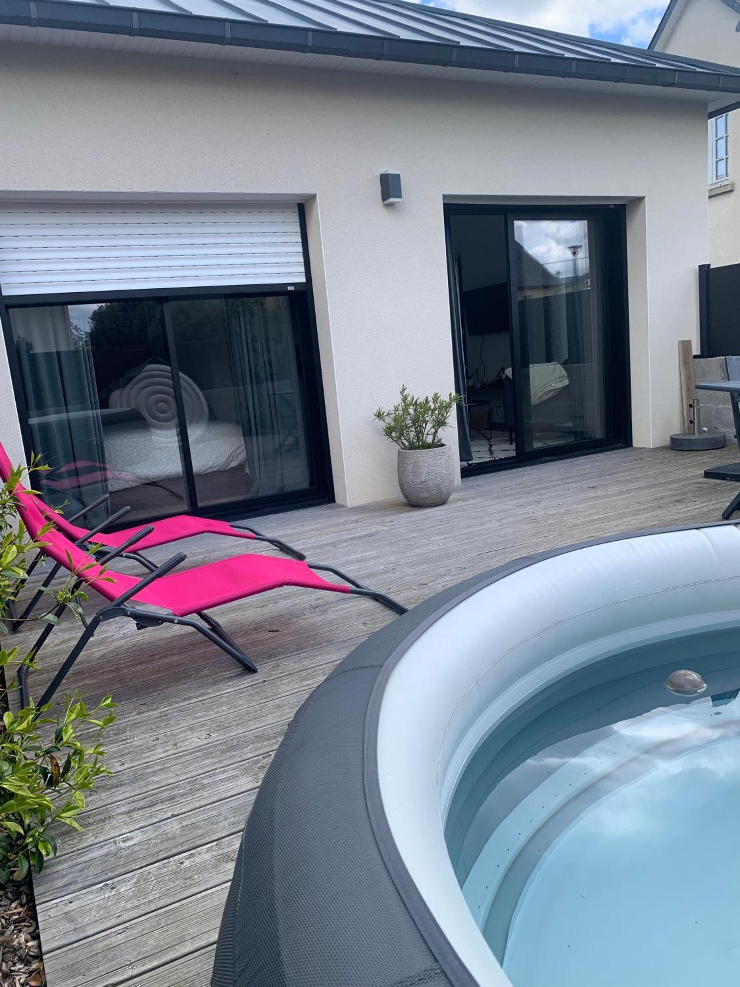 Le Refuge De La Baie Villa Beaussais Sur Mer Buitenkant foto